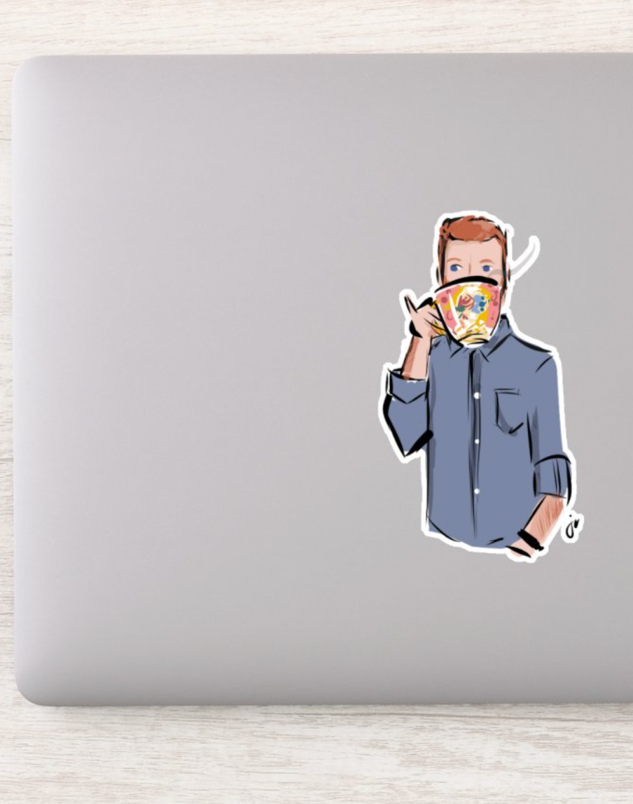 Prince Harry Tea Sticker