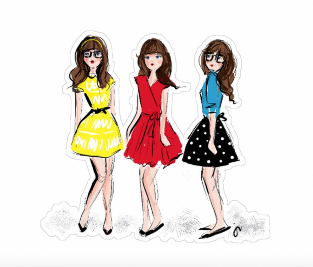 New Girl Jess Sticker