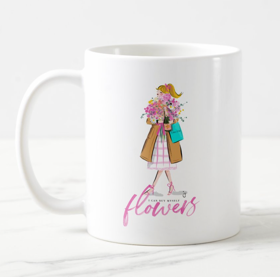 I Can Buy Myself Flowers Mug
