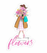 I Can Buy Myself Flowers Sticker