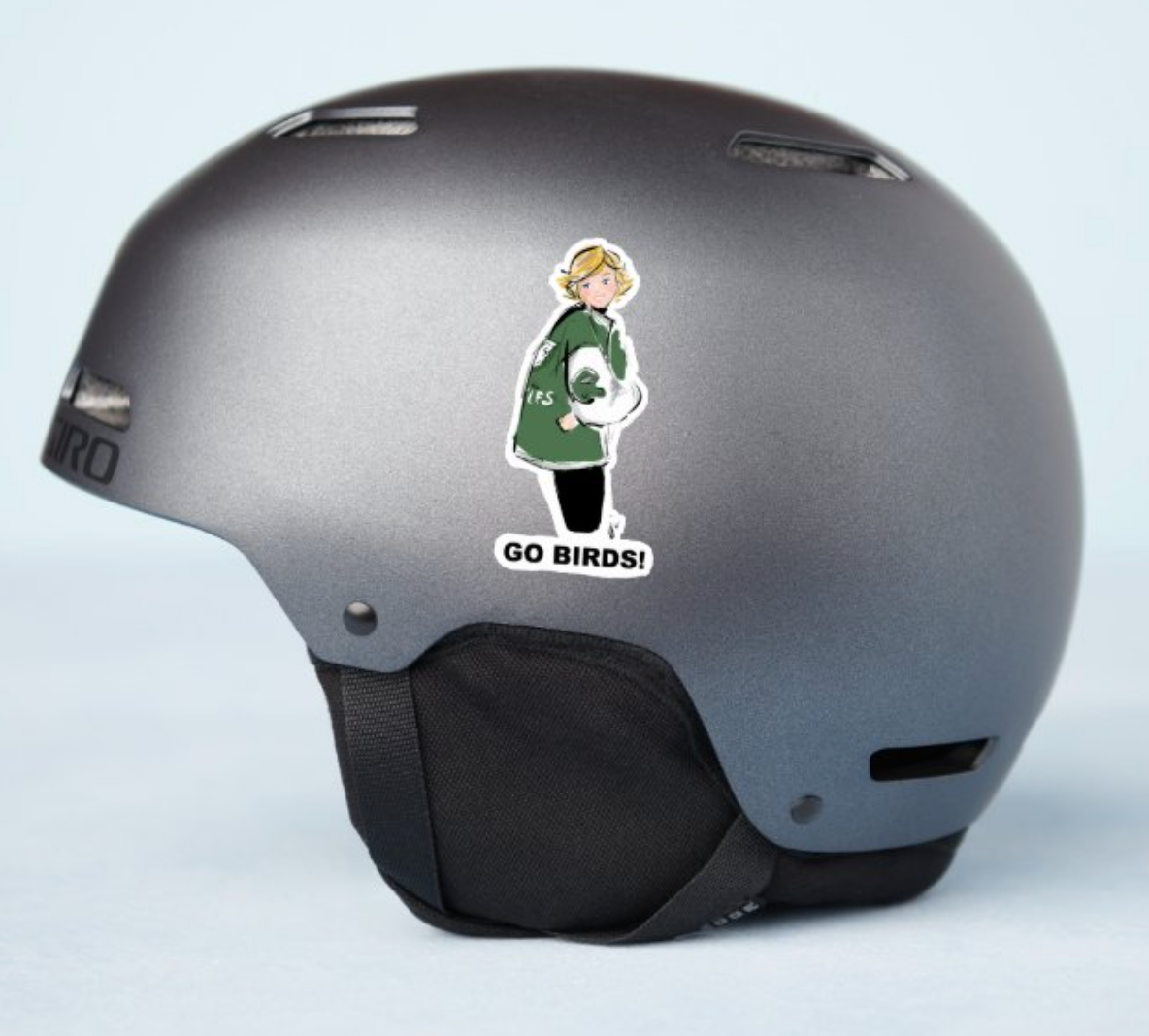 Princess Diana Philadelphia Eagles Sticker