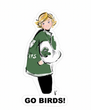 Princess Diana Philadelphia Eagles Sticker
