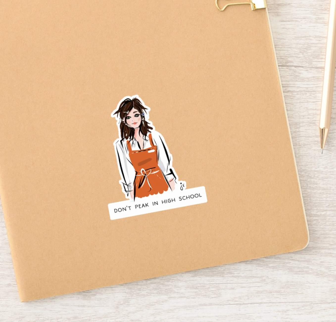 Mean Girls Janis Ian Sticker