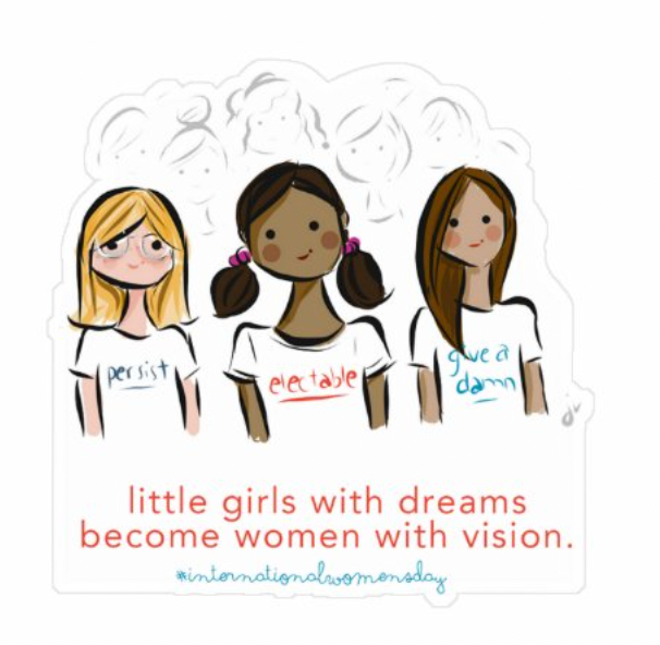 International Women's Day Sticker