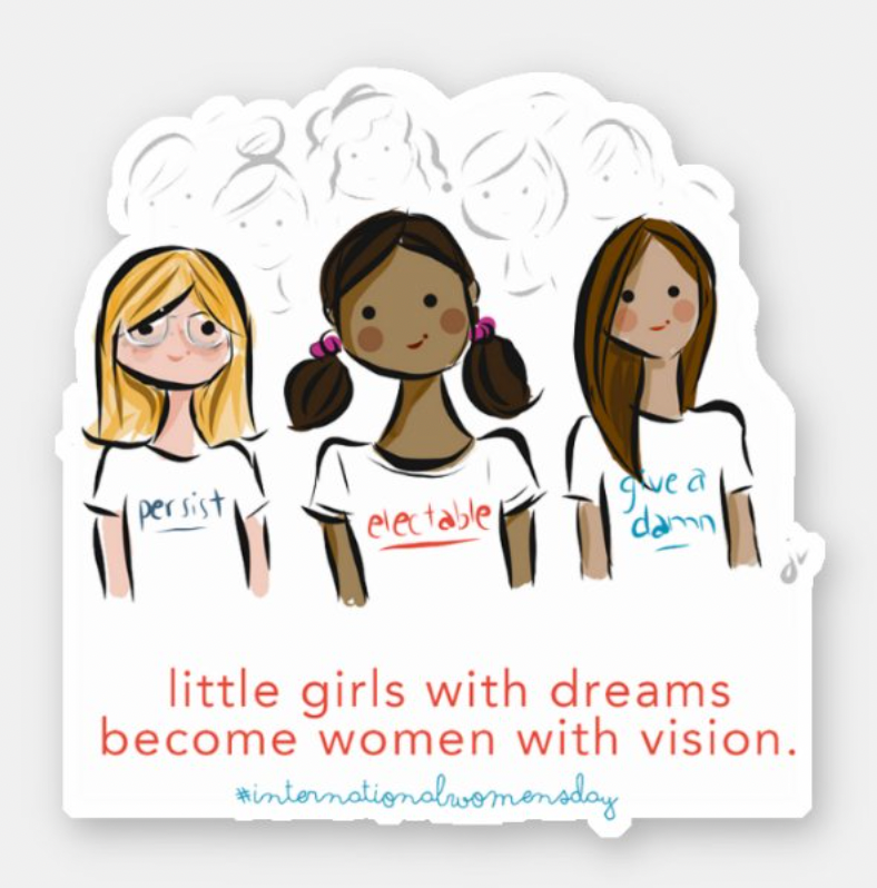 International Women's Day Sticker