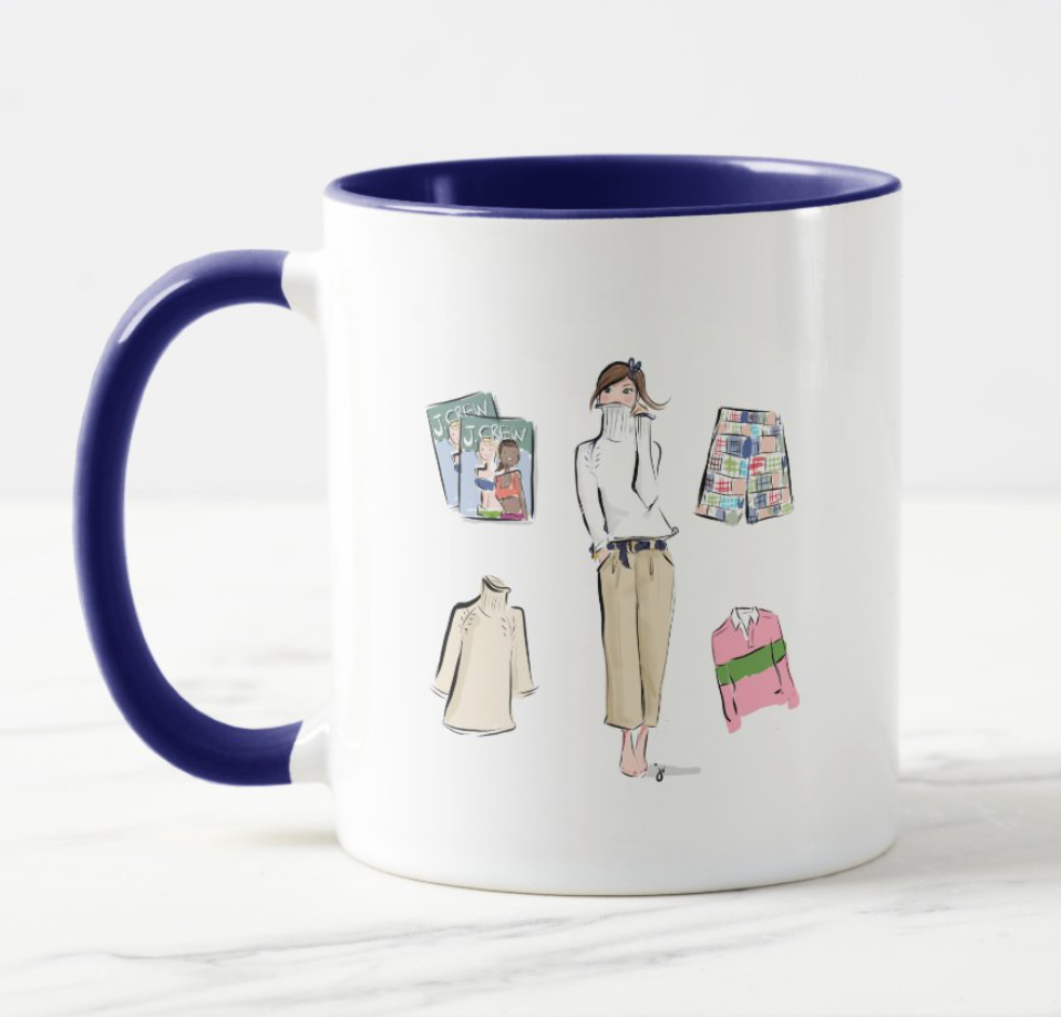 J. Crew Vintage Mug