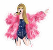Taylor Swift Eras Tassel Jacket Sticker