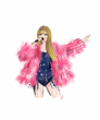 Taylor Swift Eras Tassel Jacket Art Print