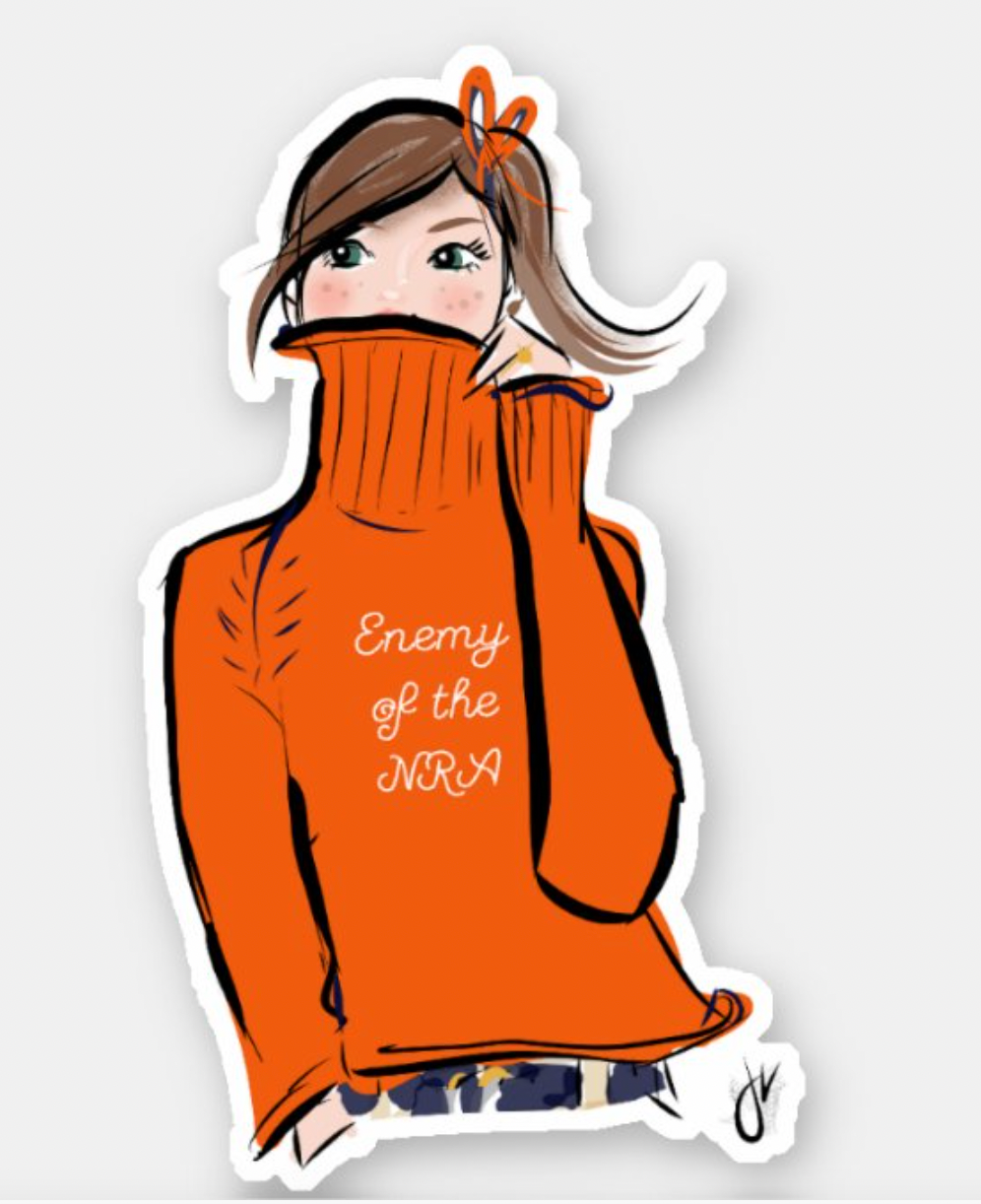 Enemy of the NRA Stickers