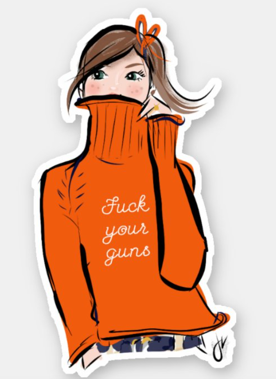 Enemy of the NRA Stickers