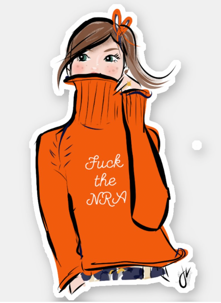 Enemy of the NRA Stickers