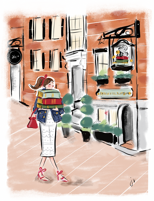 Bookstore Art Print