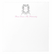 Monogrammed Burn Down The Patriarchy Note Pad