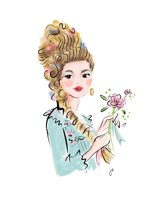 Marie Antoinette 8x10" Art Print
