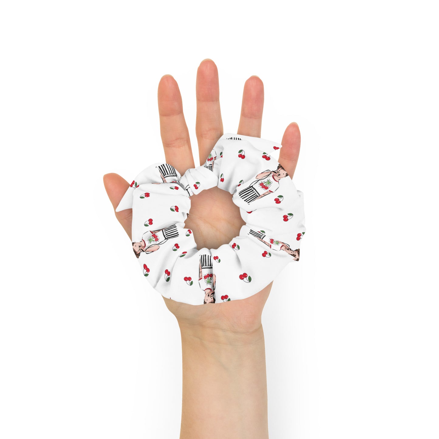 Harry Styles Cherry Scrunchie