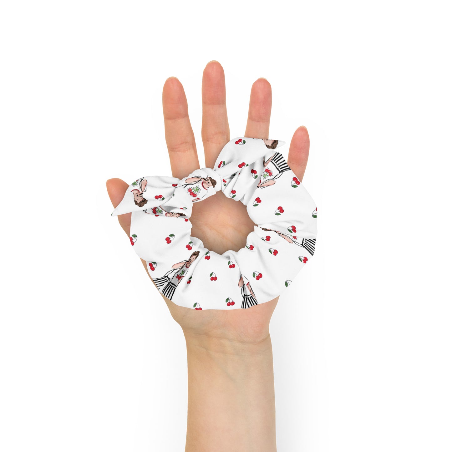 Harry Styles Cherry Scrunchie