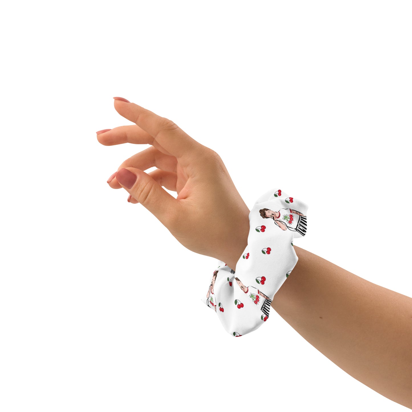 Harry Styles Cherry Scrunchie