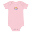 Say Gay Embroidered Baby short sleeve one piece