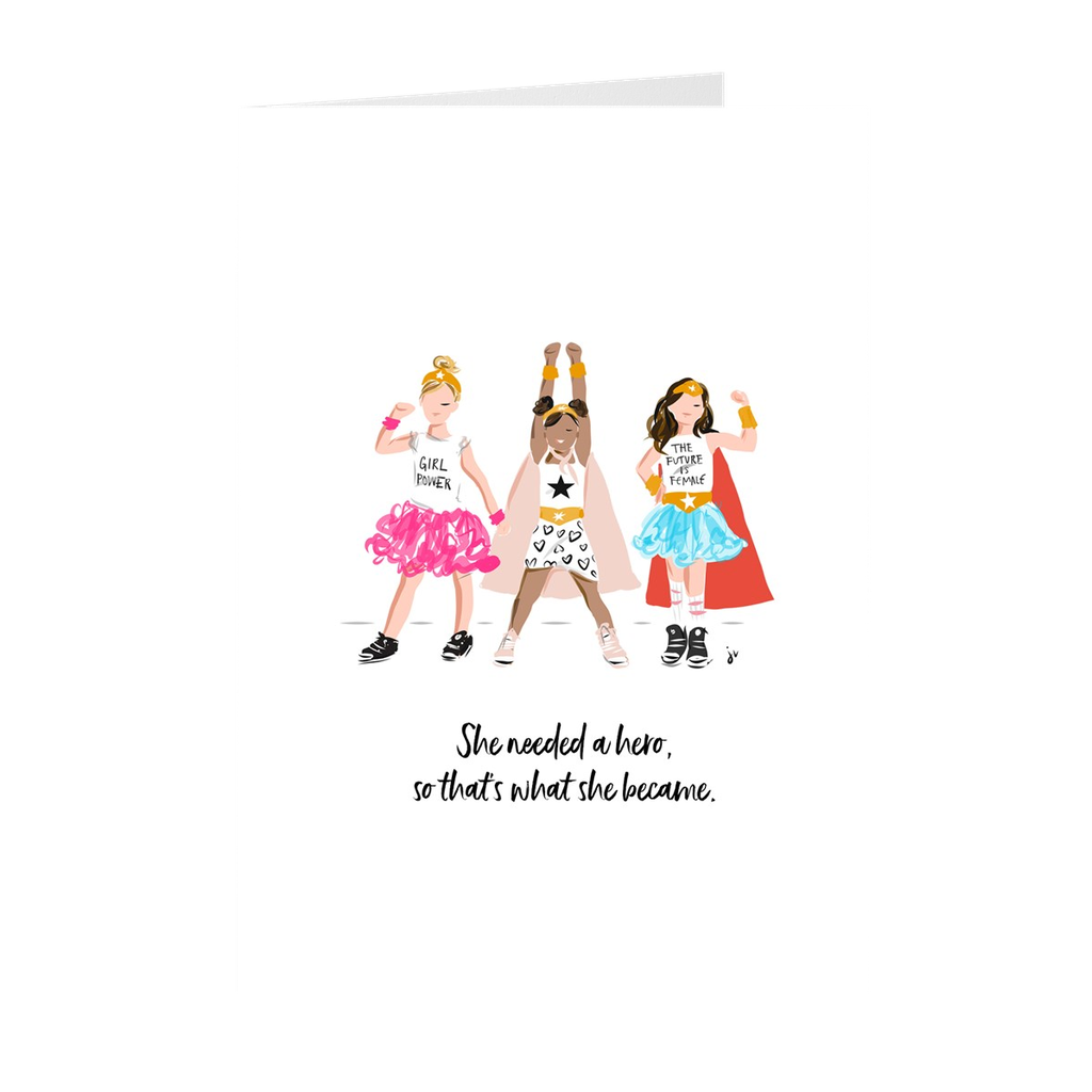 Hero Greeting Card