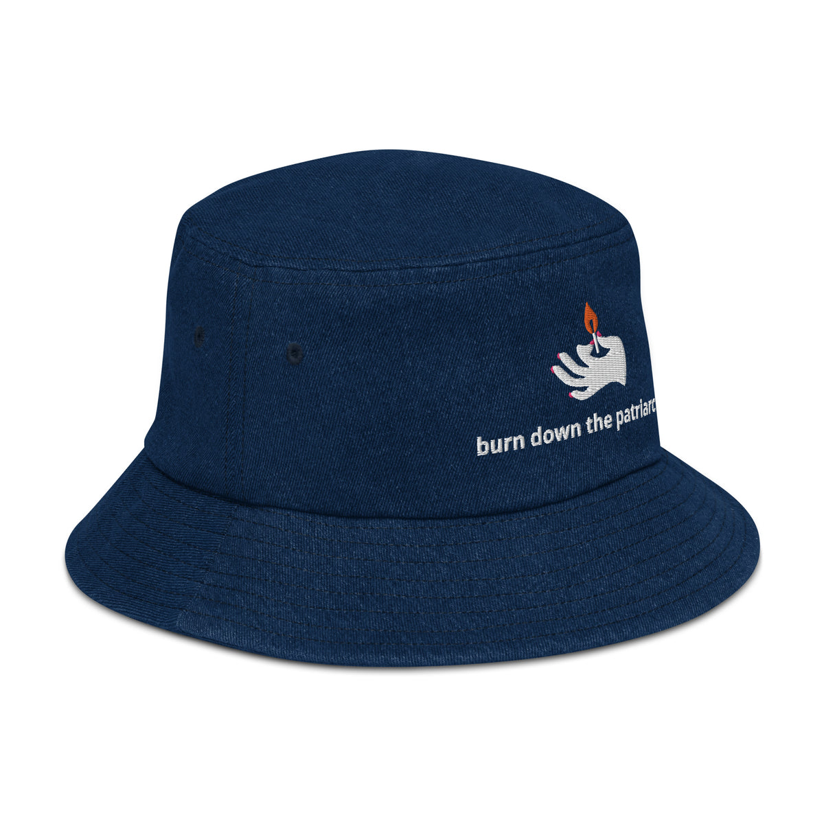 We Dissent - Burn Down The Patriarchy Bucket Hat