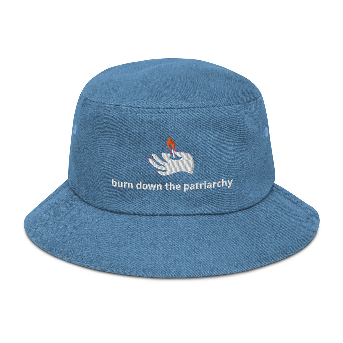 We Dissent - Burn Down The Patriarchy Bucket Hat