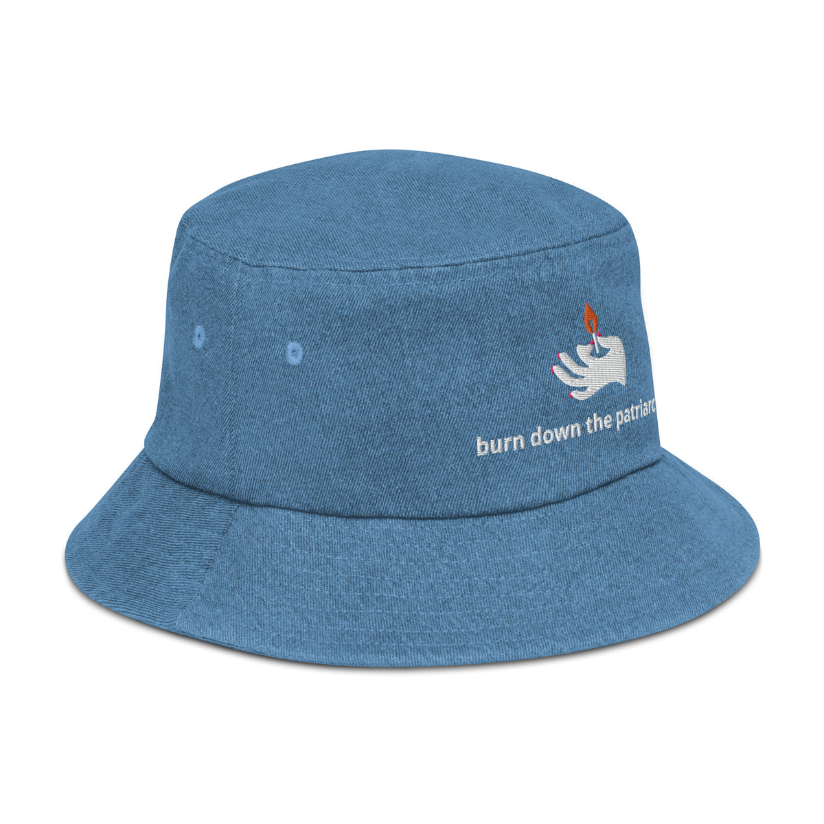 We Dissent - Burn Down The Patriarchy Bucket Hat