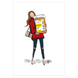 Xanax Redhead Greeting Card