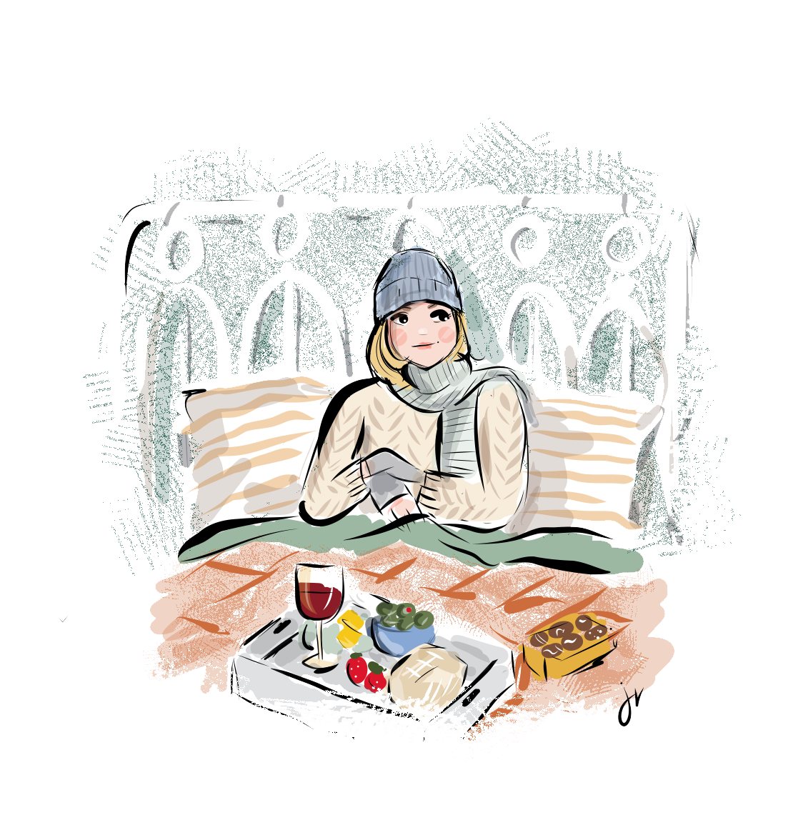 The Holiday Sticker