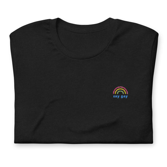 Say Gay Unisex Fit Tees