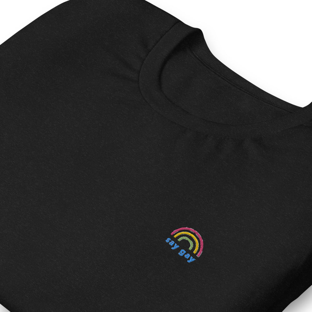 Say Gay Unisex Fit Tees