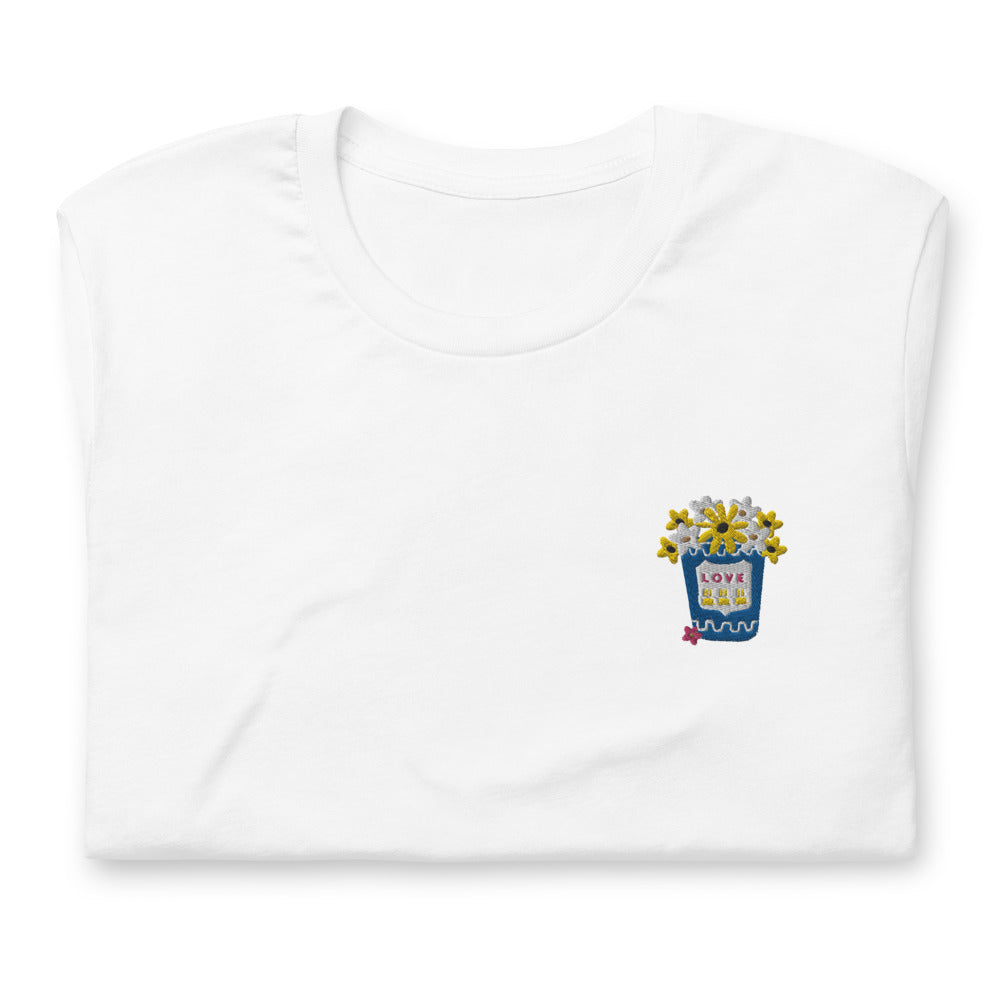 Floral Love Short-sleeve unisex t-shirt