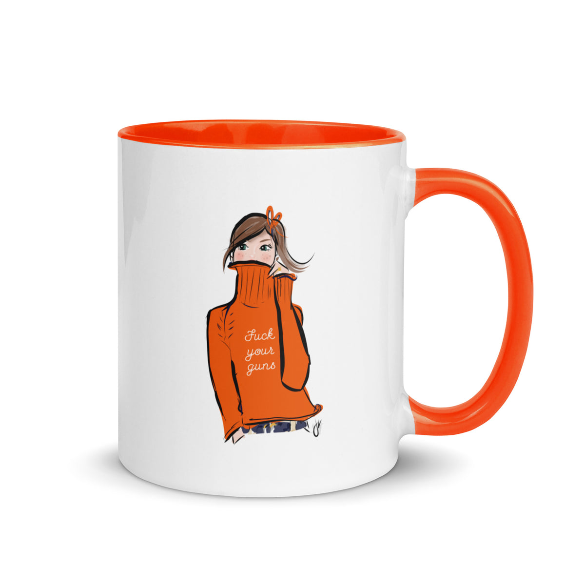 F Your Guns Mug - Light Skin